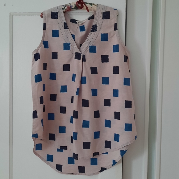 Marketplace handwork of india Tops - Marketplace Handwork of India Sleeveless Embroidered Top